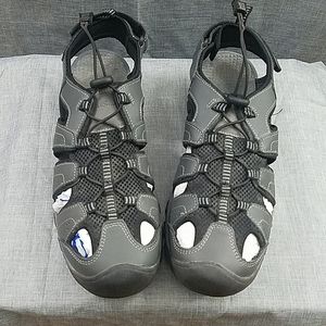 Eddie Bauer men's gray hiking sandals size 13
